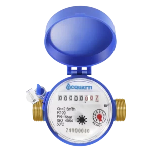 Brass Single Jet Dry Type Water Meters